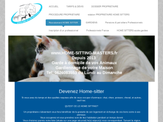 Recrutement Home Sitting Masters 