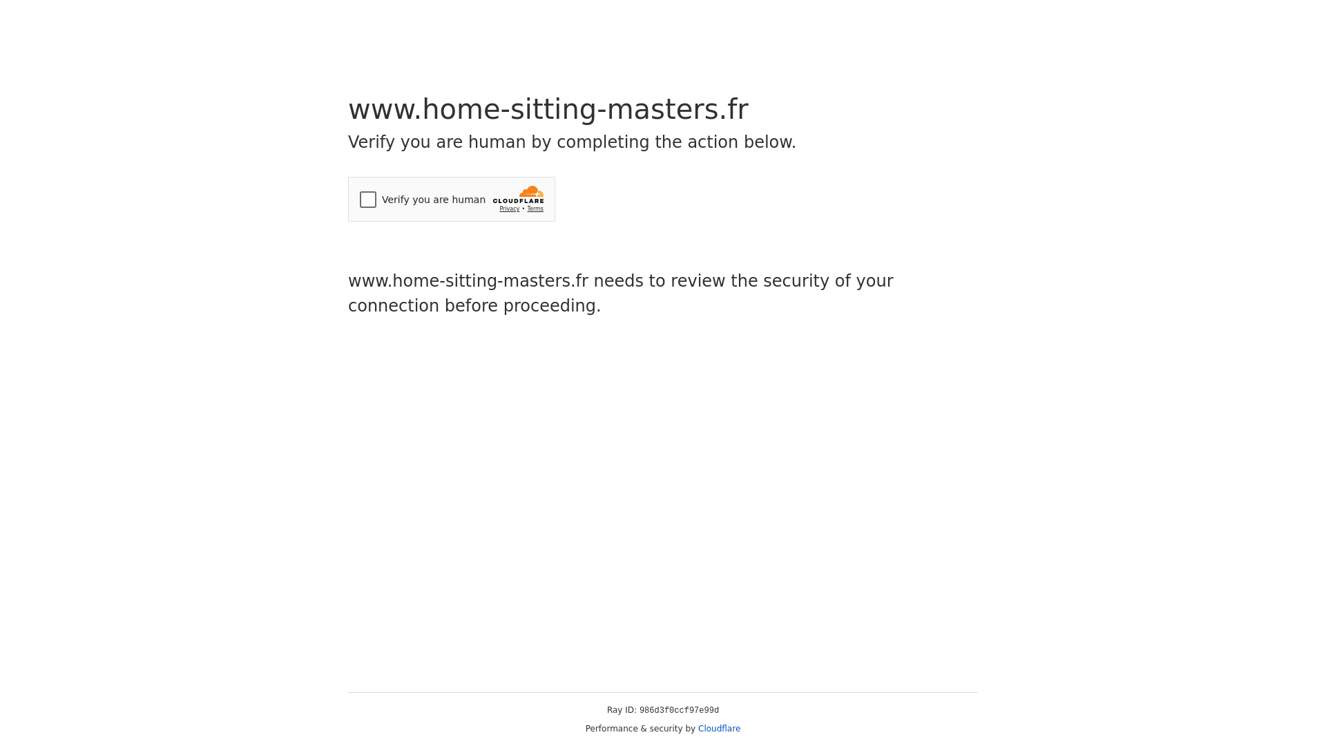 Capture d'écran de Recrutement Home Sitting Masters 