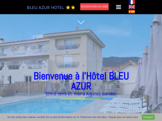 Hotel **  bleu azur, hotel argeles 