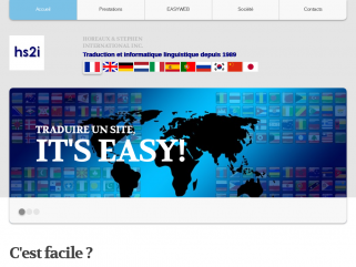 Traduire un site web ? It's easy ! Avec EASYWEB - traducteur de page web, service de traduction professionnelle de pages internet avec interface Word.