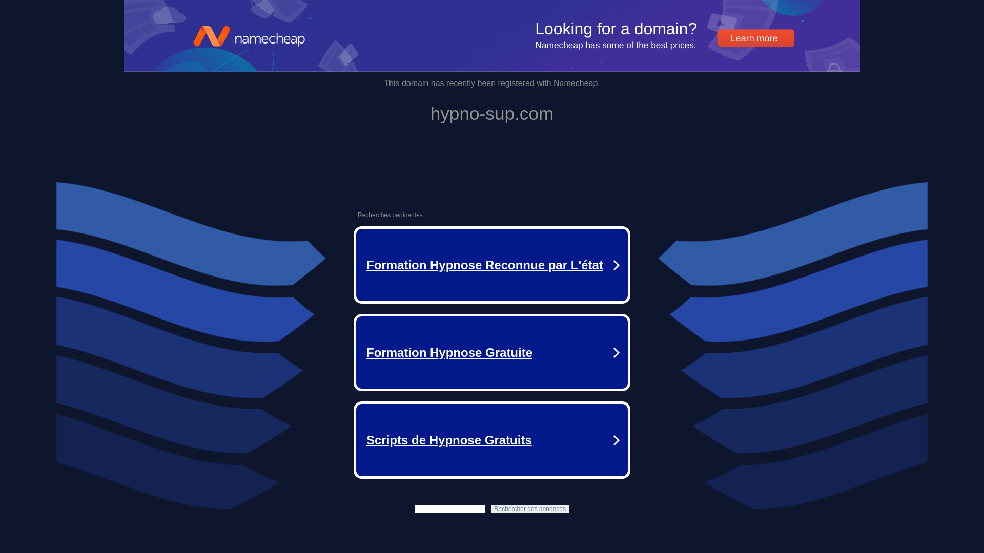 Capture d'écran de HYPNO SUP institut de formation hypnose