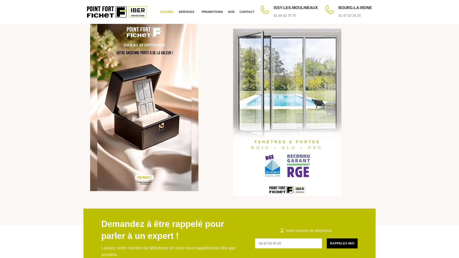 Capture d'écran de Serrurier point fort Fichet 92