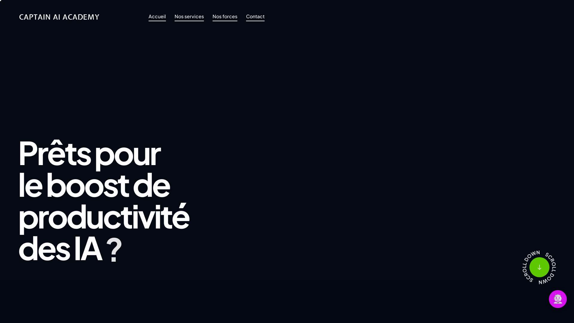 Capture d'écran de IMPACT 360: Votre agence de communication et web-marketing