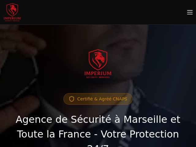Agence de s&eacute;curit&eacute; &agrave; Marseille et dans toute la france