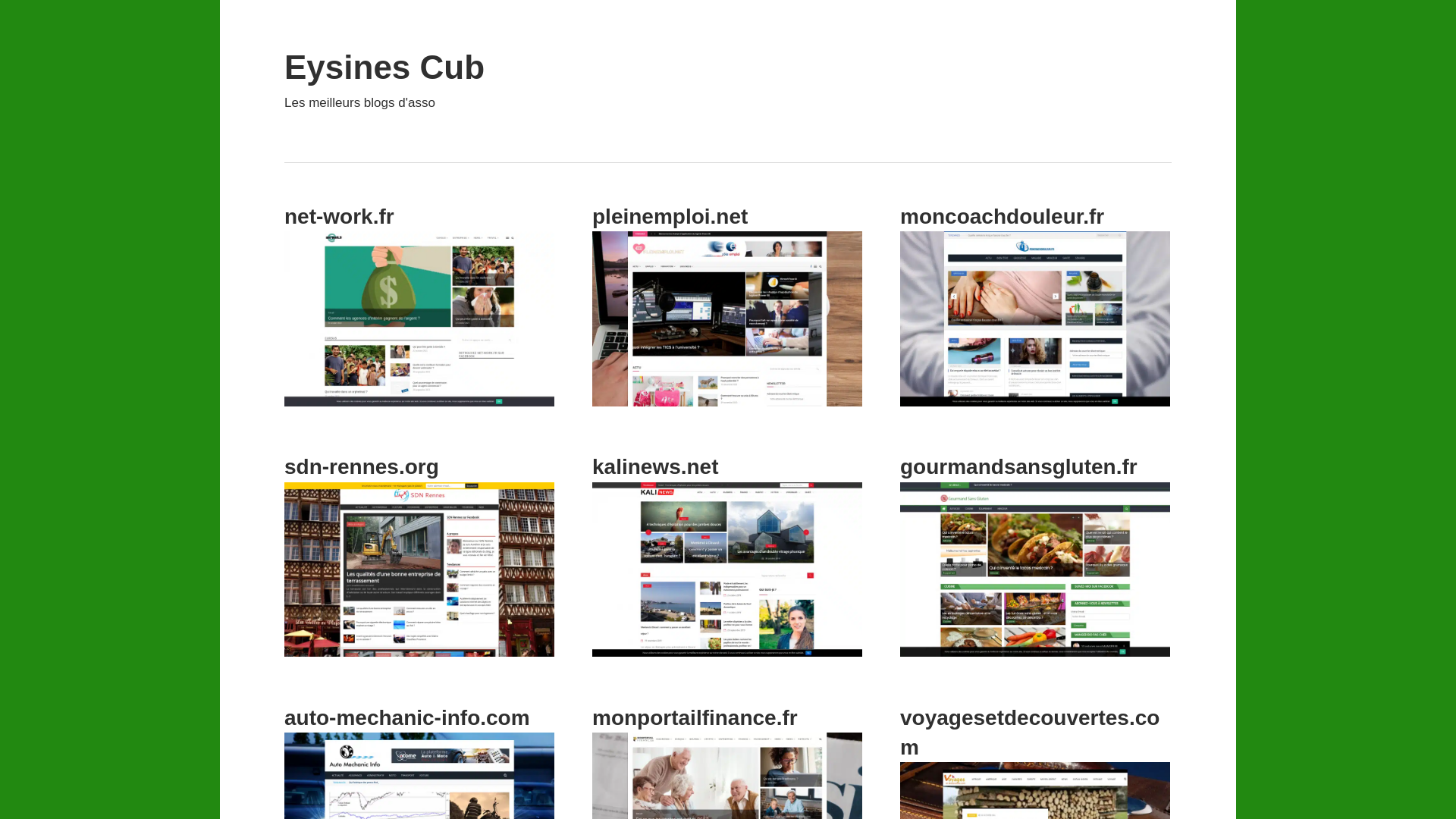 Capture d'écran de Cabinet de soins infirmiers à domicile TRIDON-PILET