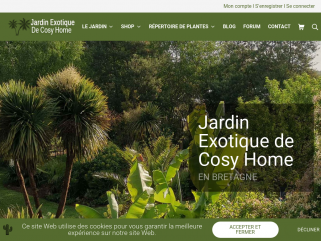 Jardin Exotique de Cosy Home - Rennes/Melesse (35)