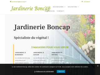 Jardinerie Boncap à Lescar, Orthez et Bordères, grand choix de végétaux de qualité à prix producteur 