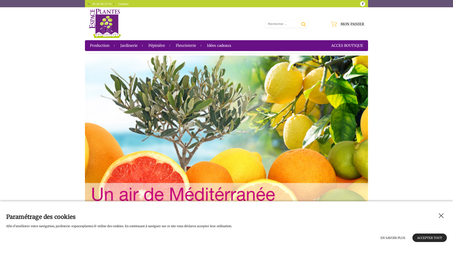 Capture d'écran de Jardinerie, Producteur, fleuriste à Merville