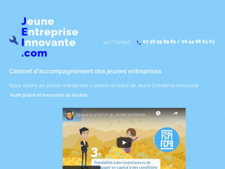 Obtenez rapidement le statut de jeune entreprise innovante (JEI). Financement, innovation. Aides et subventions.  Audit gratuit et honoraires au résultat.