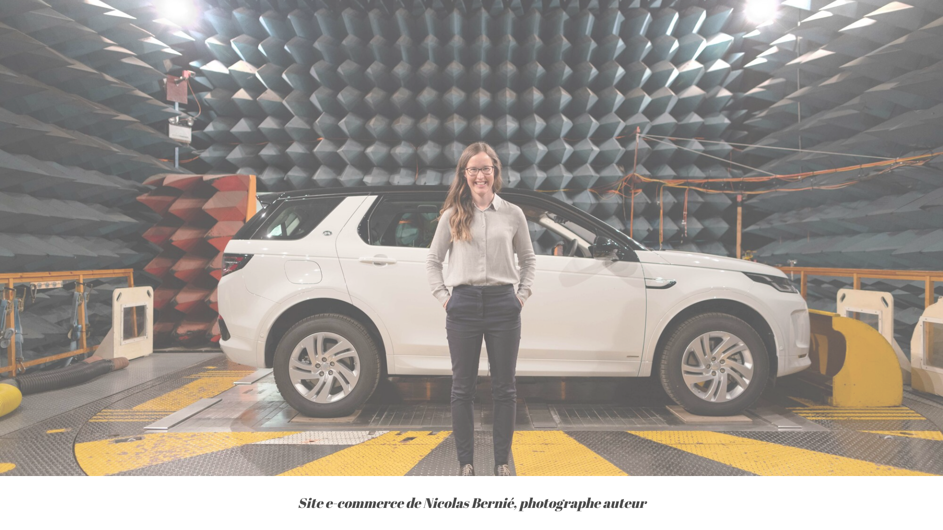 Capture d'écran de Site e-commerce de Nicolas Bernié, photographe, graphiste, vidéaste & plasticien.