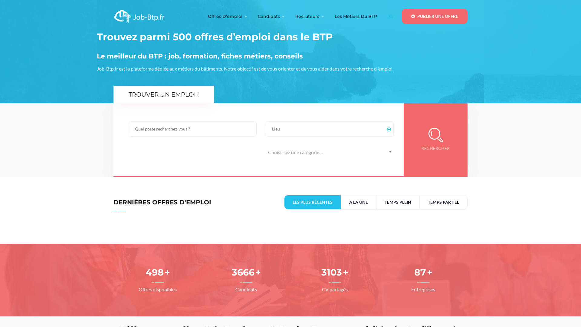 Capture d'écran de Jobbooster un emploi en 3 clics
