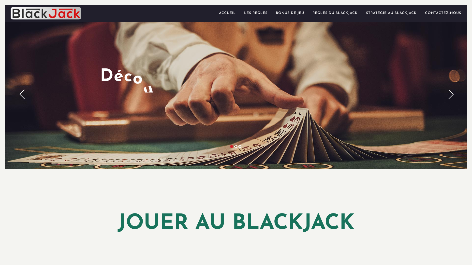 Capture d'écran de Jouer au Blackjack