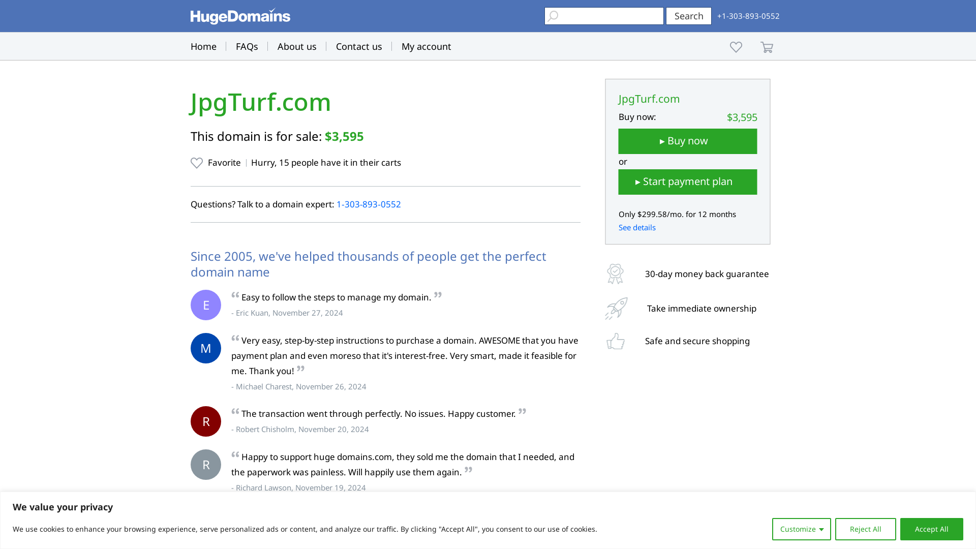 Capture d'écran de JPGTURF