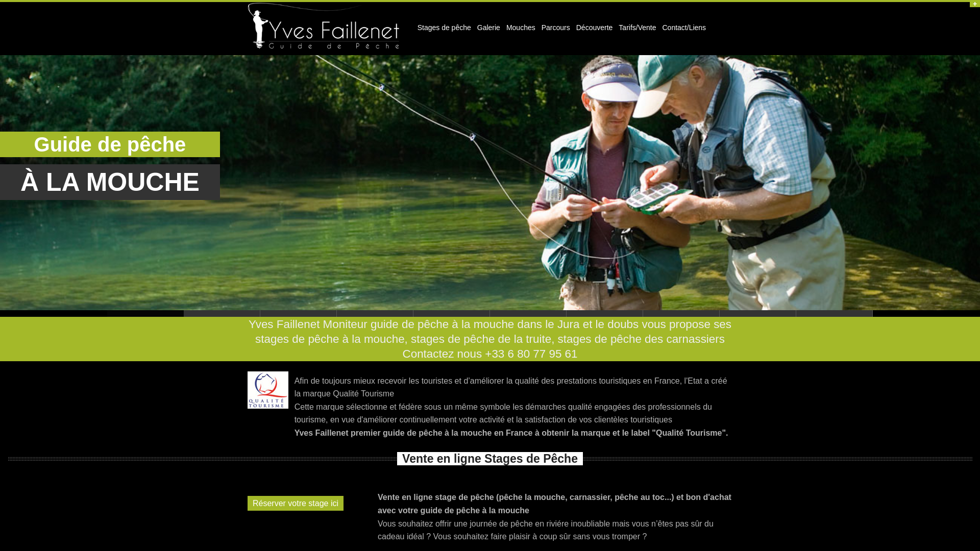 Capture d'écran de Guide de pêche dans le jura et le doubs