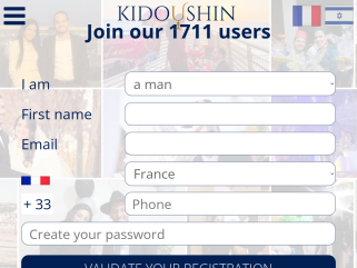 Kidushin : Le 1er site de chidouh en ligne
Trouvez votre chidouh sur mesure
trouver son mazal 
La 1ère plateforme internationale francophone de chidouch en ligne 
