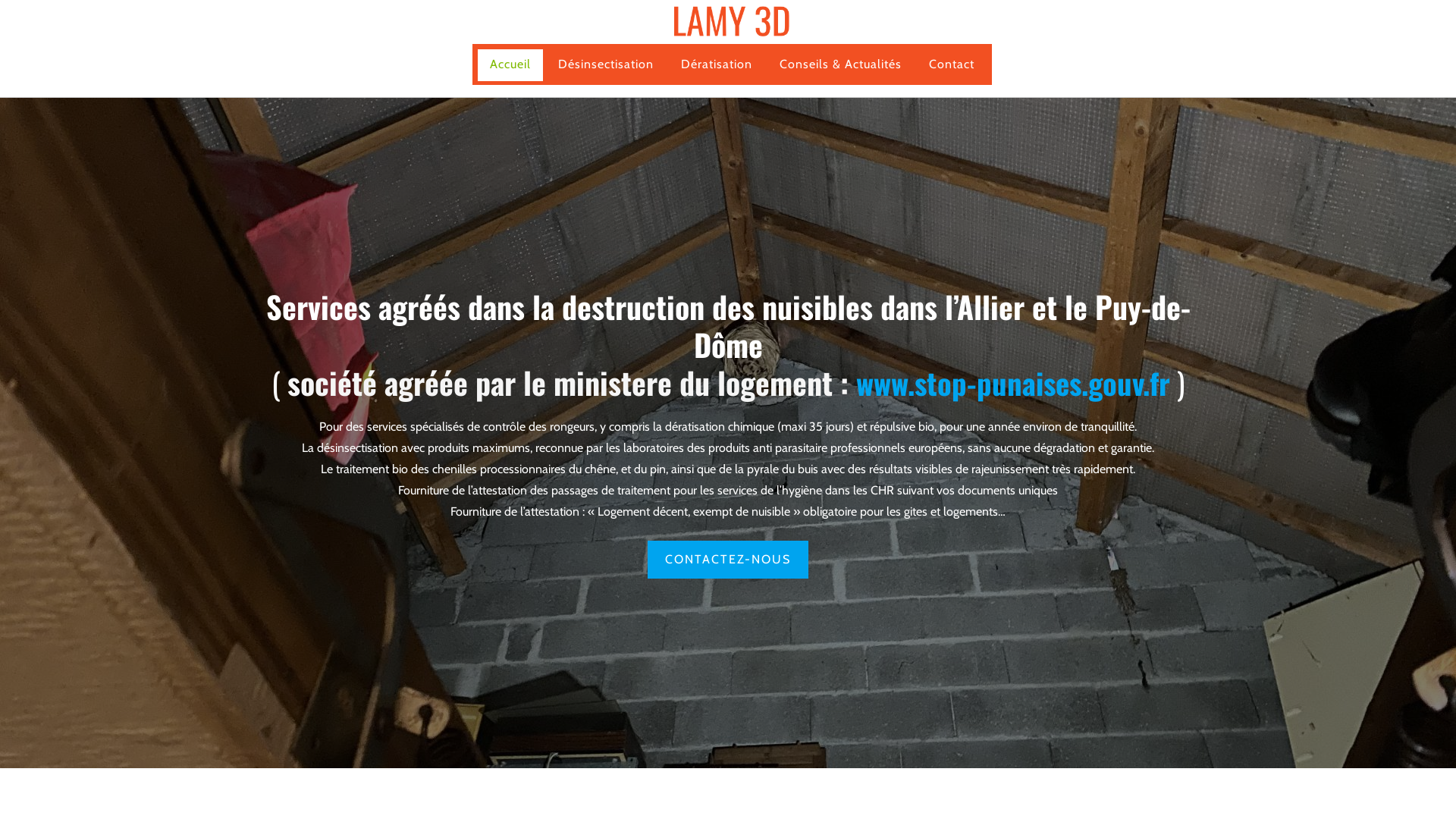 Capture d'écran de Destruction des nuisibles