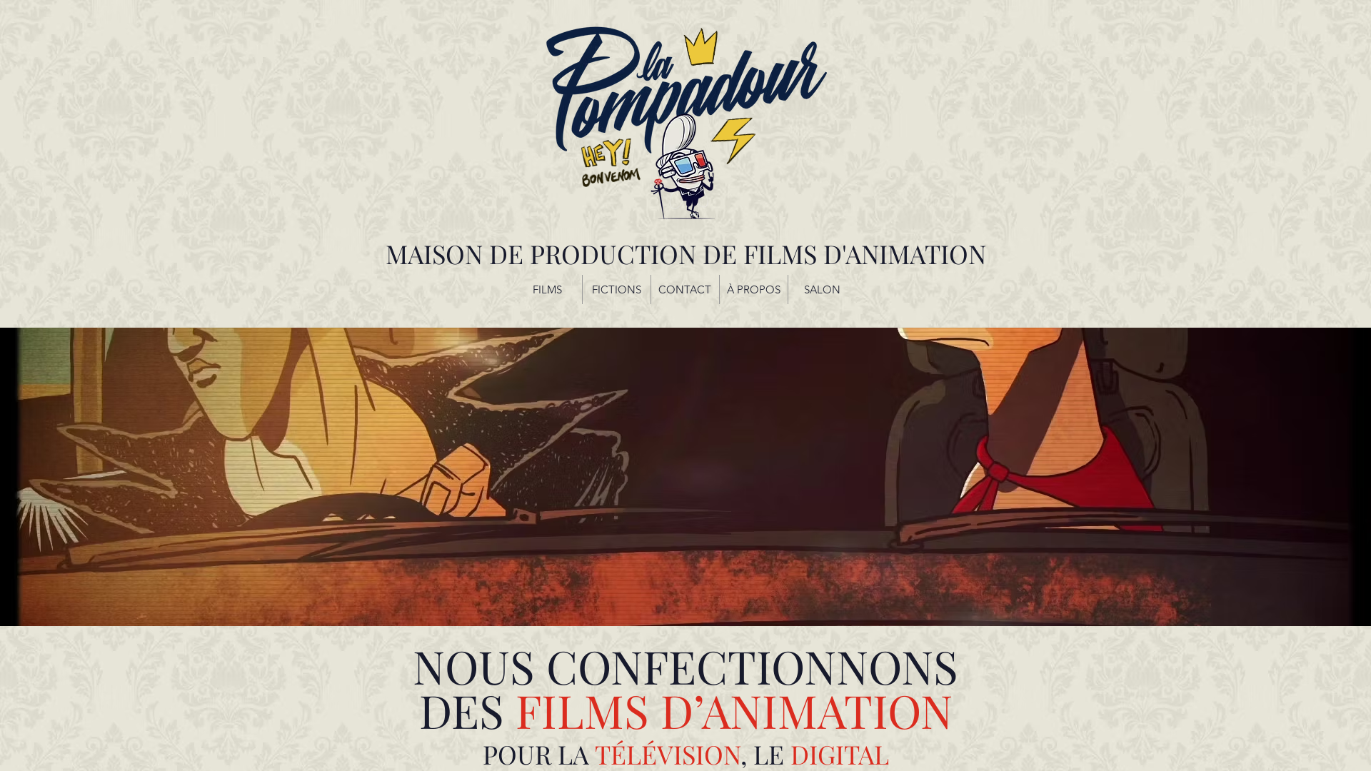 Capture d'écran de La Pompadour - films d'animation
