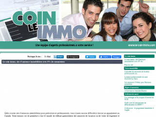 Le-coin-immo votre coach immobilier pour acheter-vendre-louer un bien immobilier