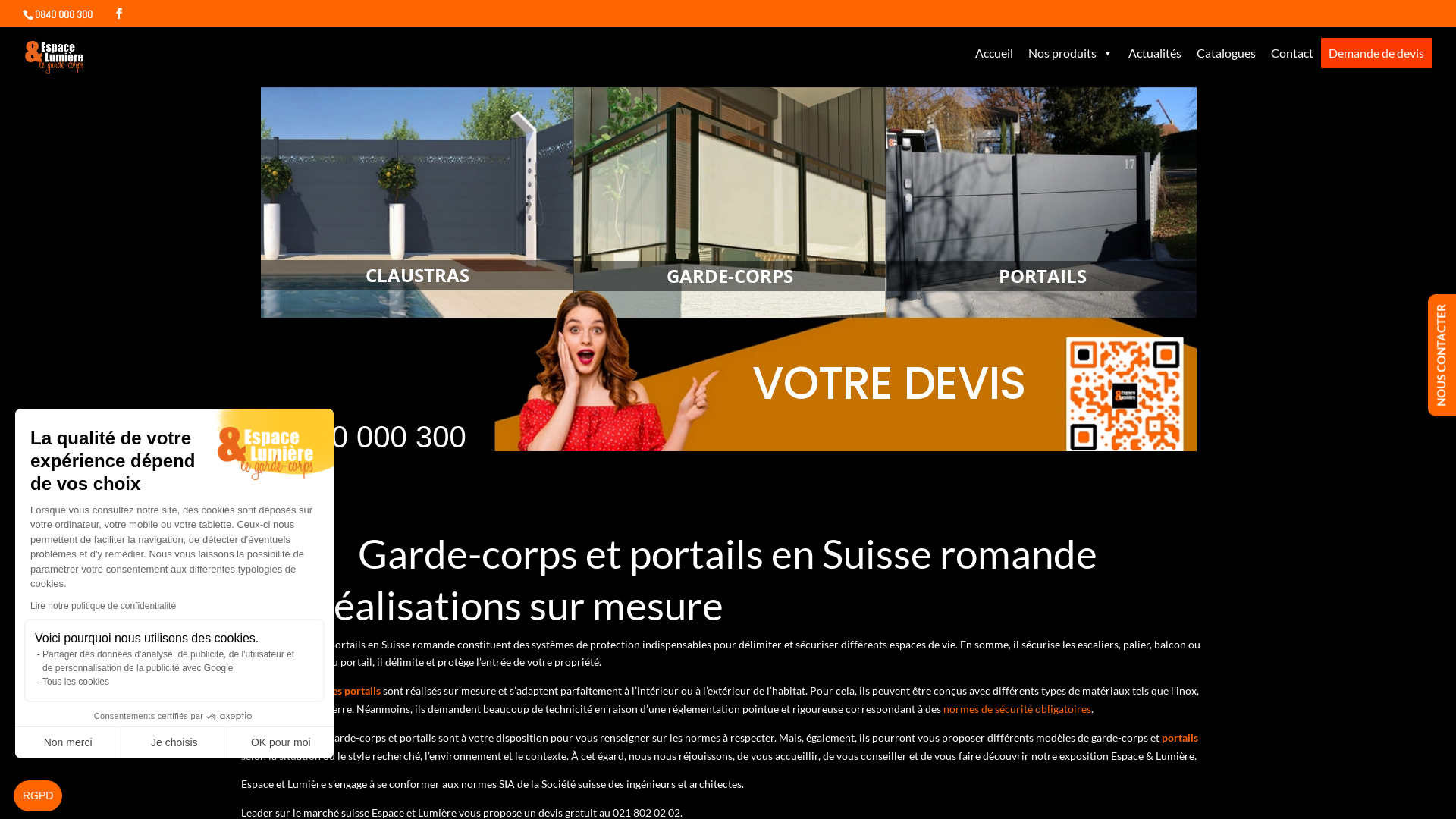 Capture d'écran de Le garde-corps 