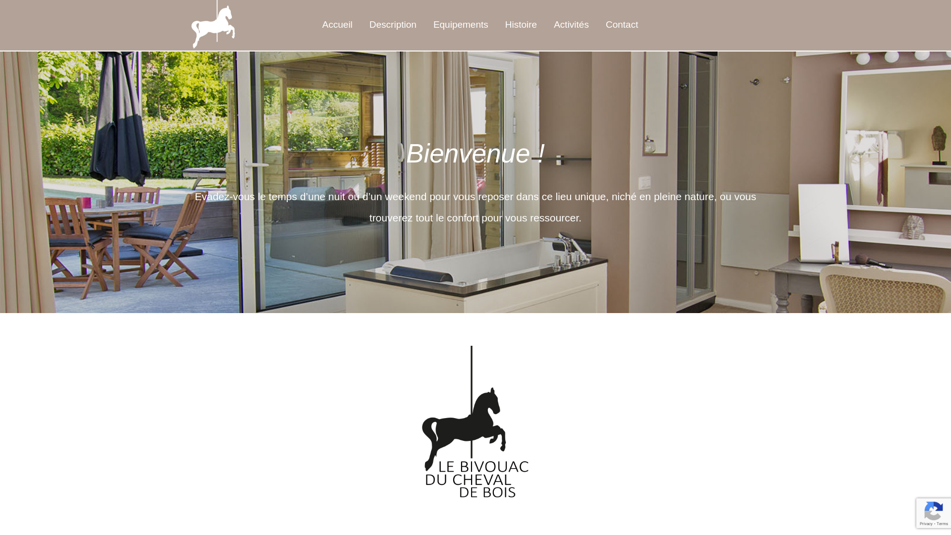 Capture d'écran de Le Bivouac du Cheval de Bois