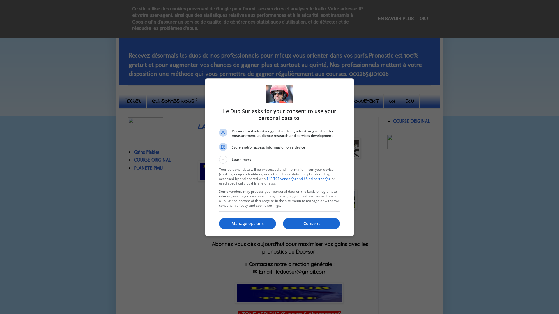 Capture d'écran de LE DUO SURLE DUO SUR