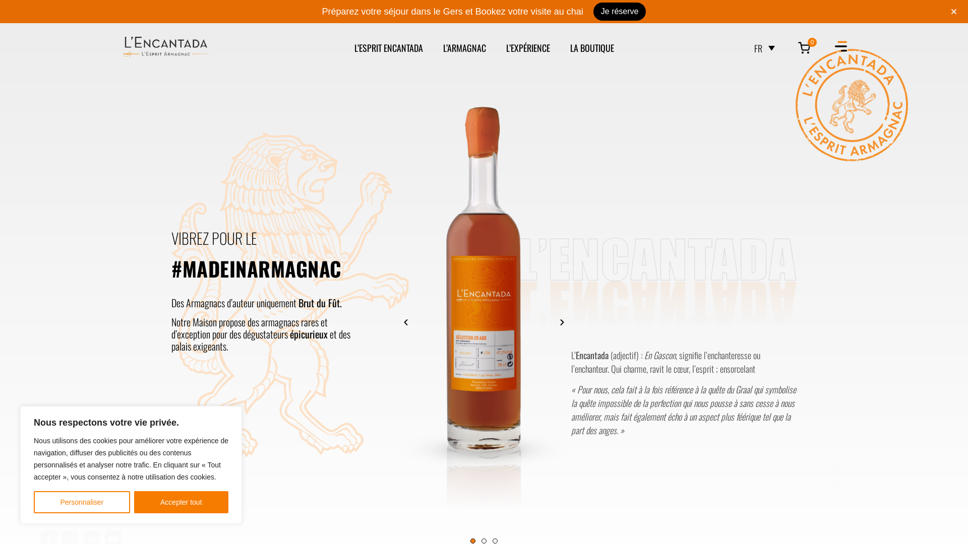 Capture d'écran de Armagnac de qualité