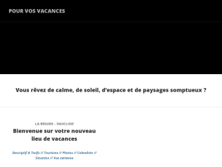 Location maison de vacances piscine Lubéron sud de la France proche d'un golf !!!