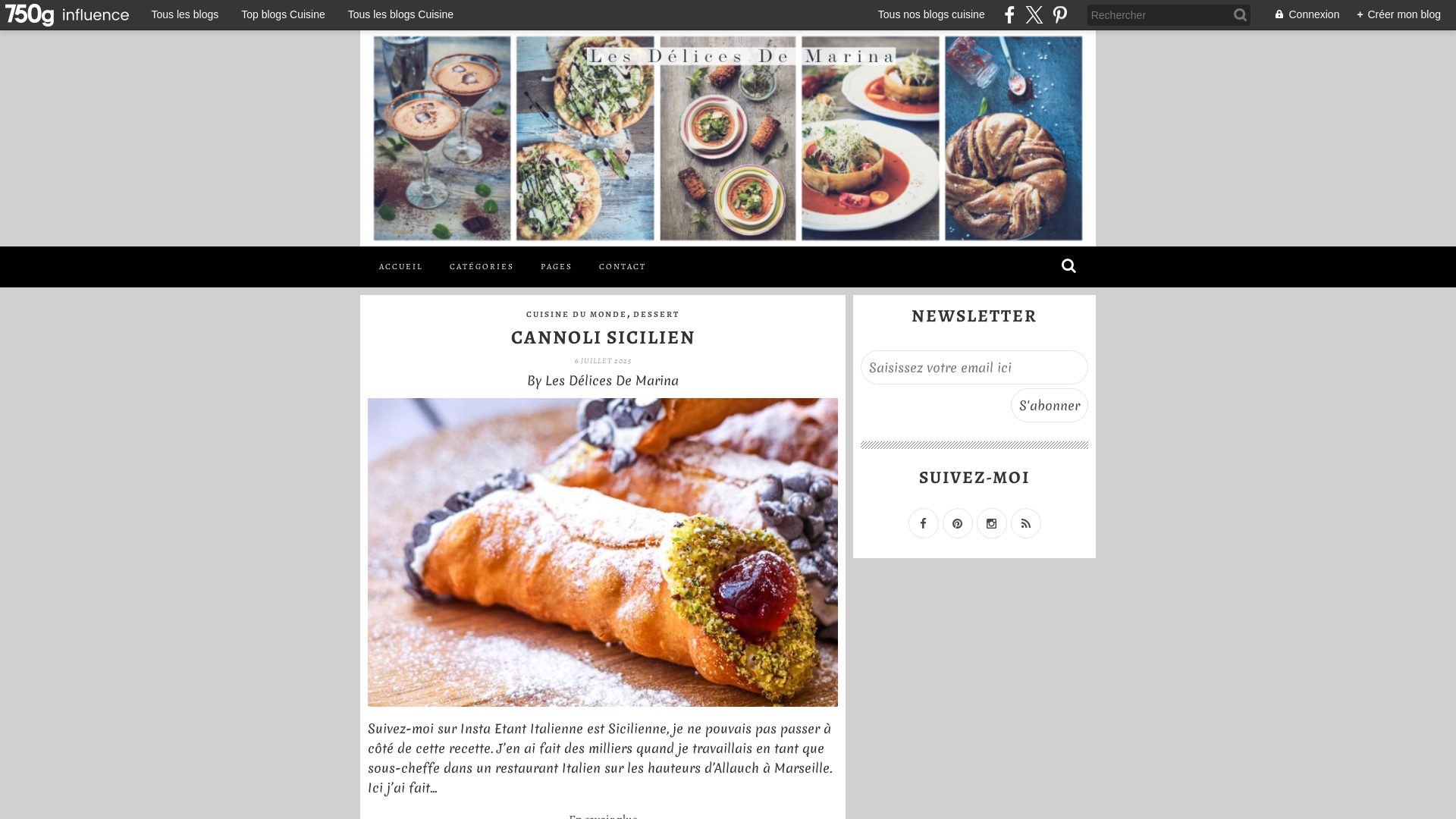 Capture d'écran de Les Délices De Marina