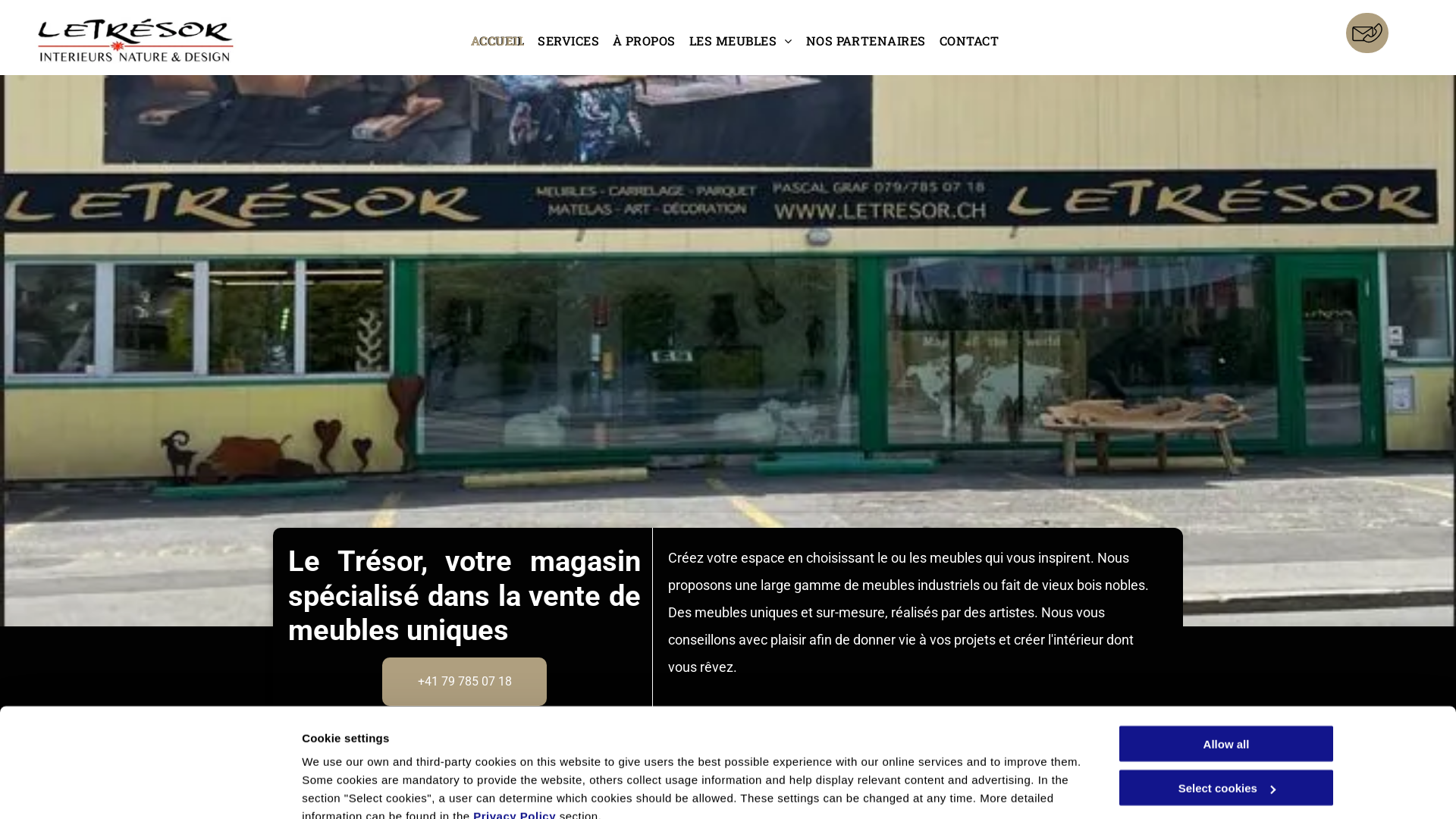 Capture d'écran de Le Trésor