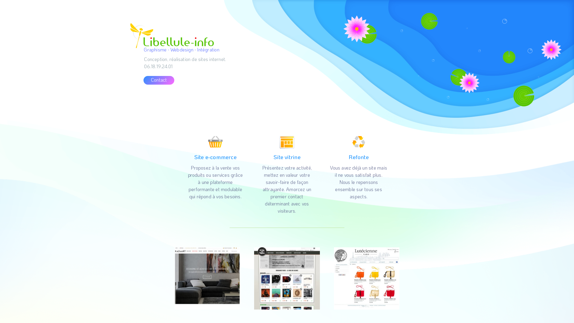 Capture d'écran de Libellule-Info