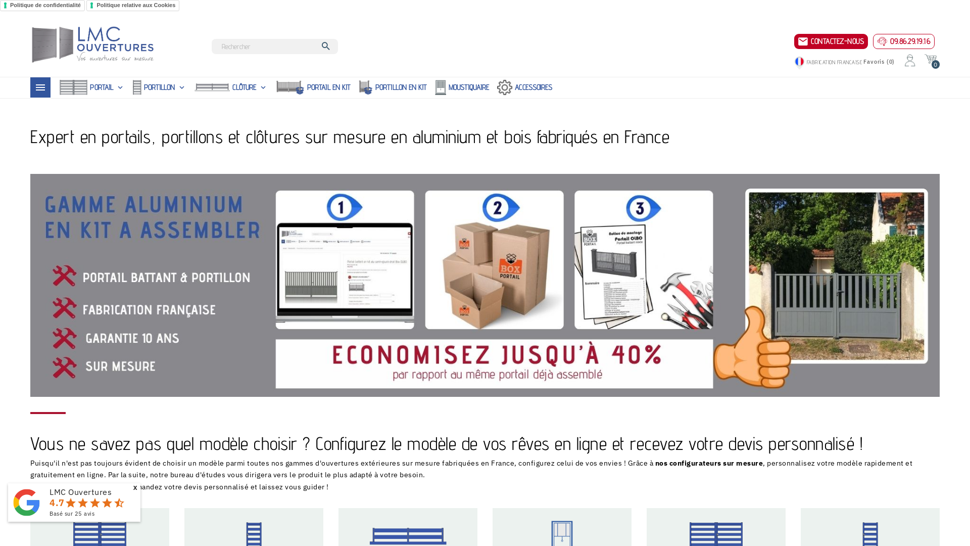 Capture d'écran de Lmc ouvertures