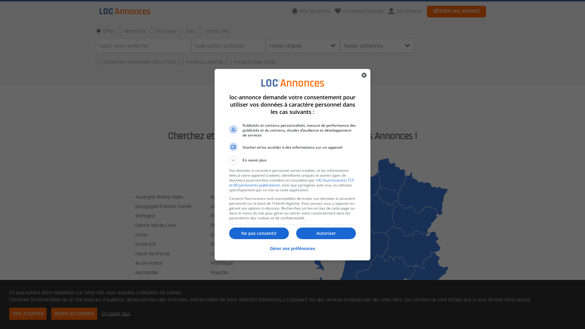 Capture d'écran de LOC'annonces, annonce gratuite et déposer une annonce gratuite