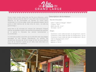 PRIVE VILLA et PISCINE Balnéo à louer en Guadeloupe Basse-Terre Deshaies Sainte-Rose location :  hébergement , maison , véhicule , Gîte , maison, chez Ylang-Ylang CoCo pas cher.