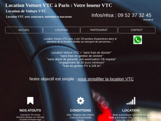 Location de voiture VTC sur Paris 15e pour les chauffeurs VTC. Formule tout inclus à partir de 275€ ht par semaine. CPS Services