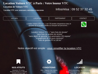 Location de voiture VTC pour chauffeur VTC à Paris 15e. Dès 40€ par jour avec macarons.  CPS Services