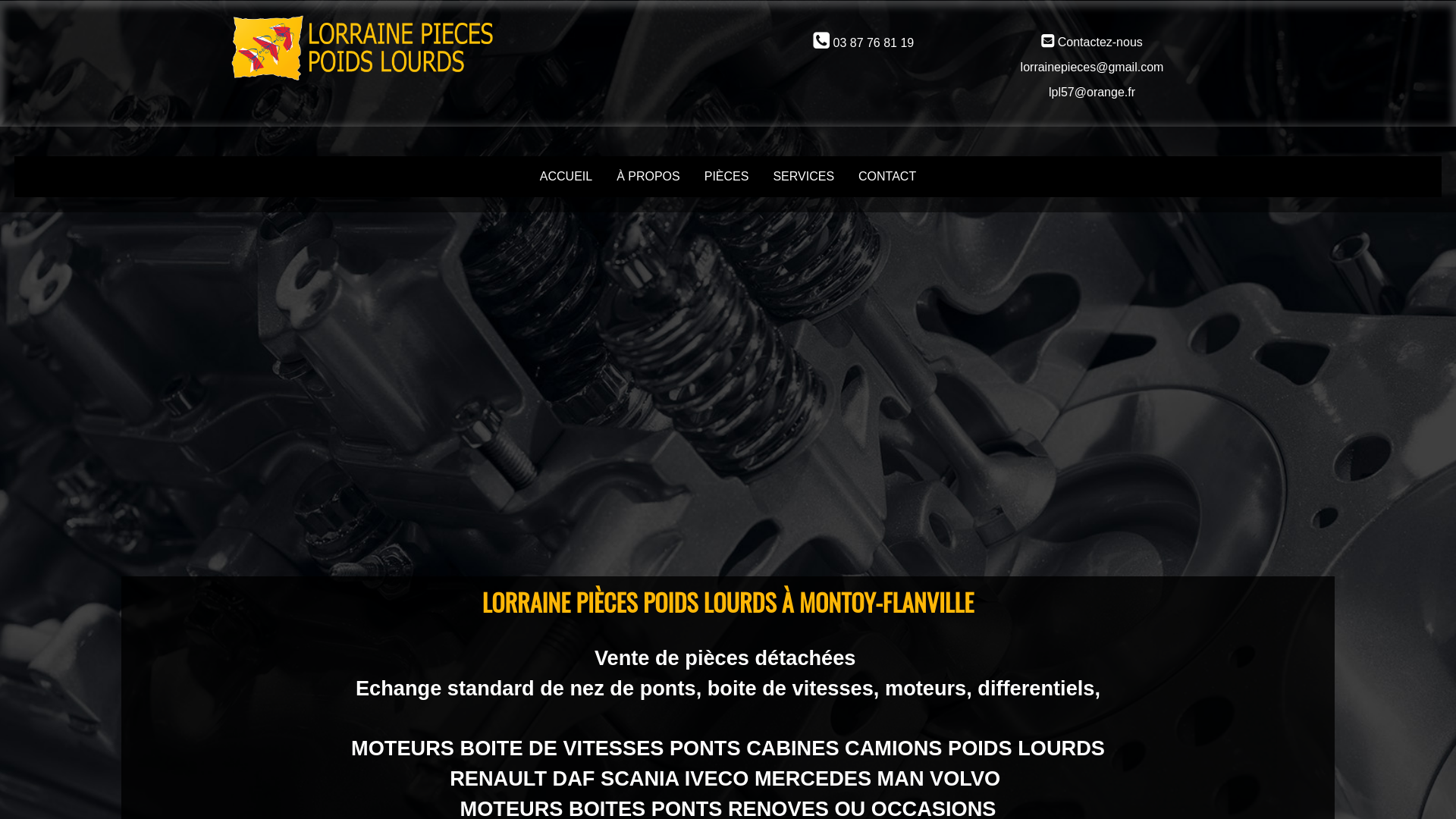 Capture d'écran de Lorraine poids lourds