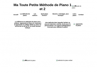 Méthode de piano enfants, apprendre le piano. Ma toute petite methode de piano