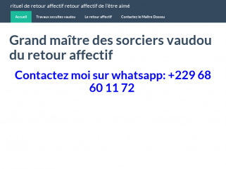 Rituel de retour affectif de l'être aimé