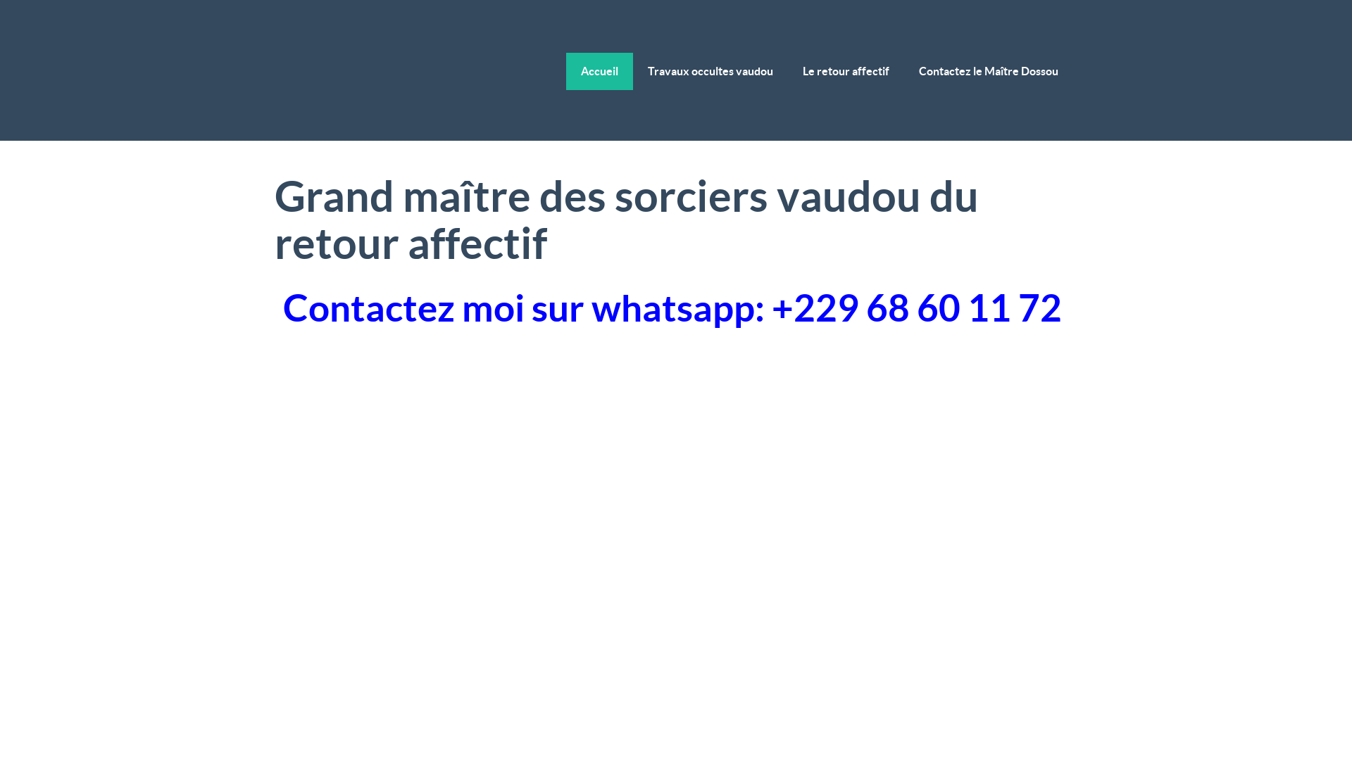 Capture d'écran de Rituel de retour affectif de l'être aimé