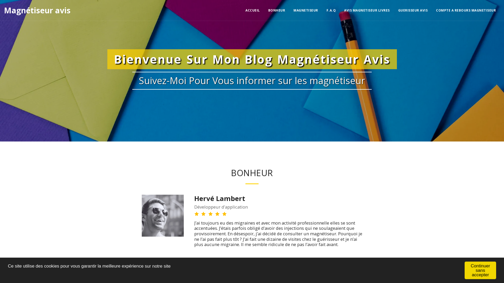 Capture d'écran de Magnétiseur avis