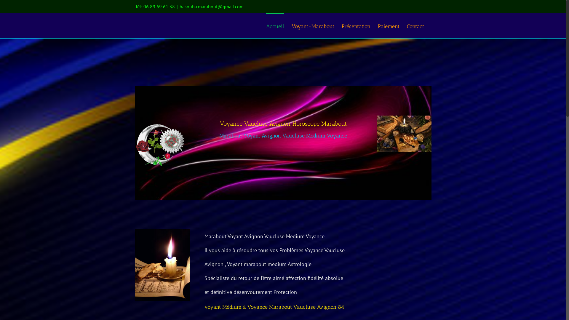 Capture d'écran de Voyance Horoscope, Marabout  Vaucluse, Avignon (84), Orange (84), Medium, Voyant Astrologie, Carpentras (84), Cavaillon (84), Pertuis (84) 