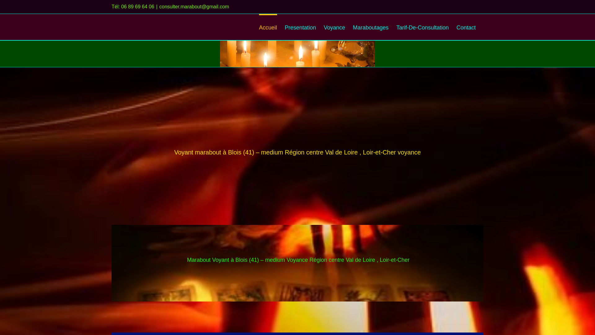 Capture d'écran de Prof Guirassy Voyance Marabout, Loir-et-Cher Blois (41)Medium Voyant, Africain  Région Centre Val De Loir Tours (37) Orléans (45) Bourges (18) Châteauroux (36) Chartres (28)


 