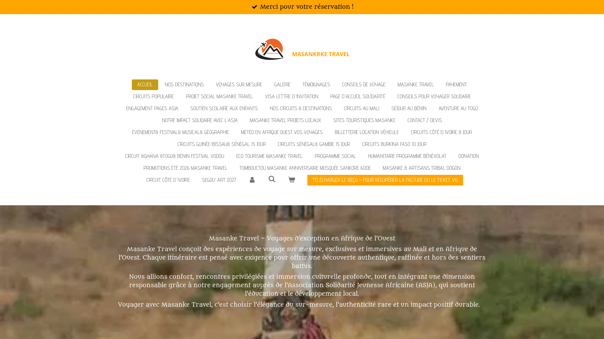 Masanke Travel – Voyages authentiques en Afrique de l’Ouest