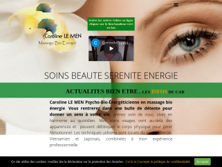 Massage bio energie, Caroline Le Men 
