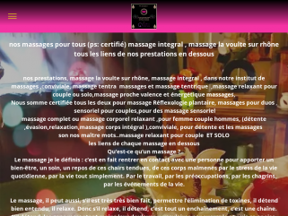 Nos massage pour tous 