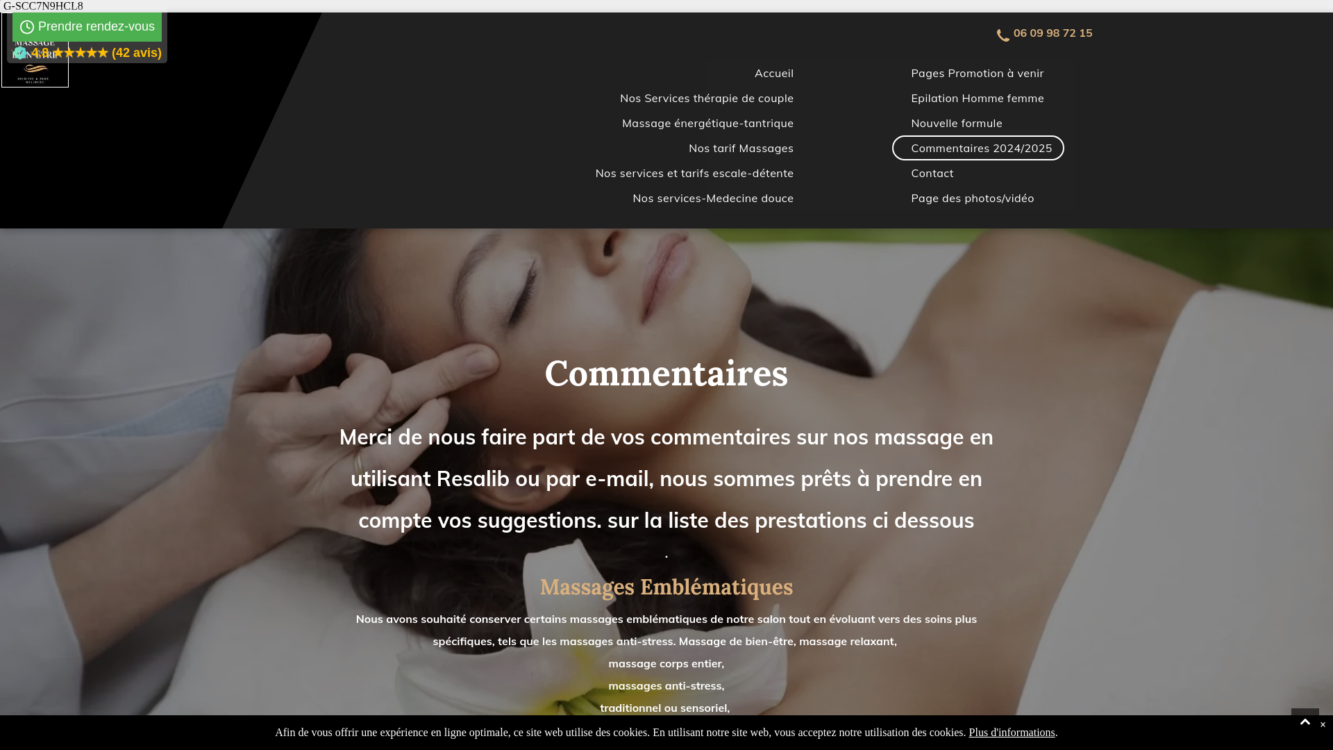 Capture d'écran de Commentaires