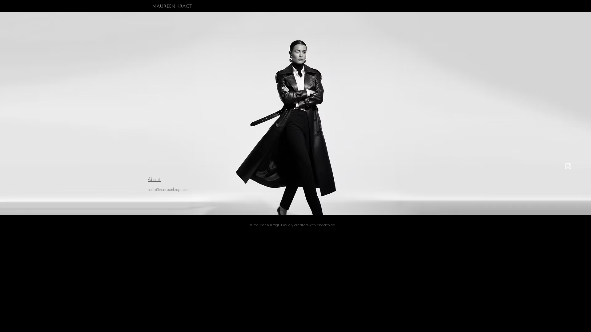 Capture d'écran de MAURREN KRAGT : VISUAL INTELLIGENCE, AGENCY, Online reputation, INFLUENCER MARKETING, WEB DESIGN, BRANDING, BUSINESS DEVELOPMENT