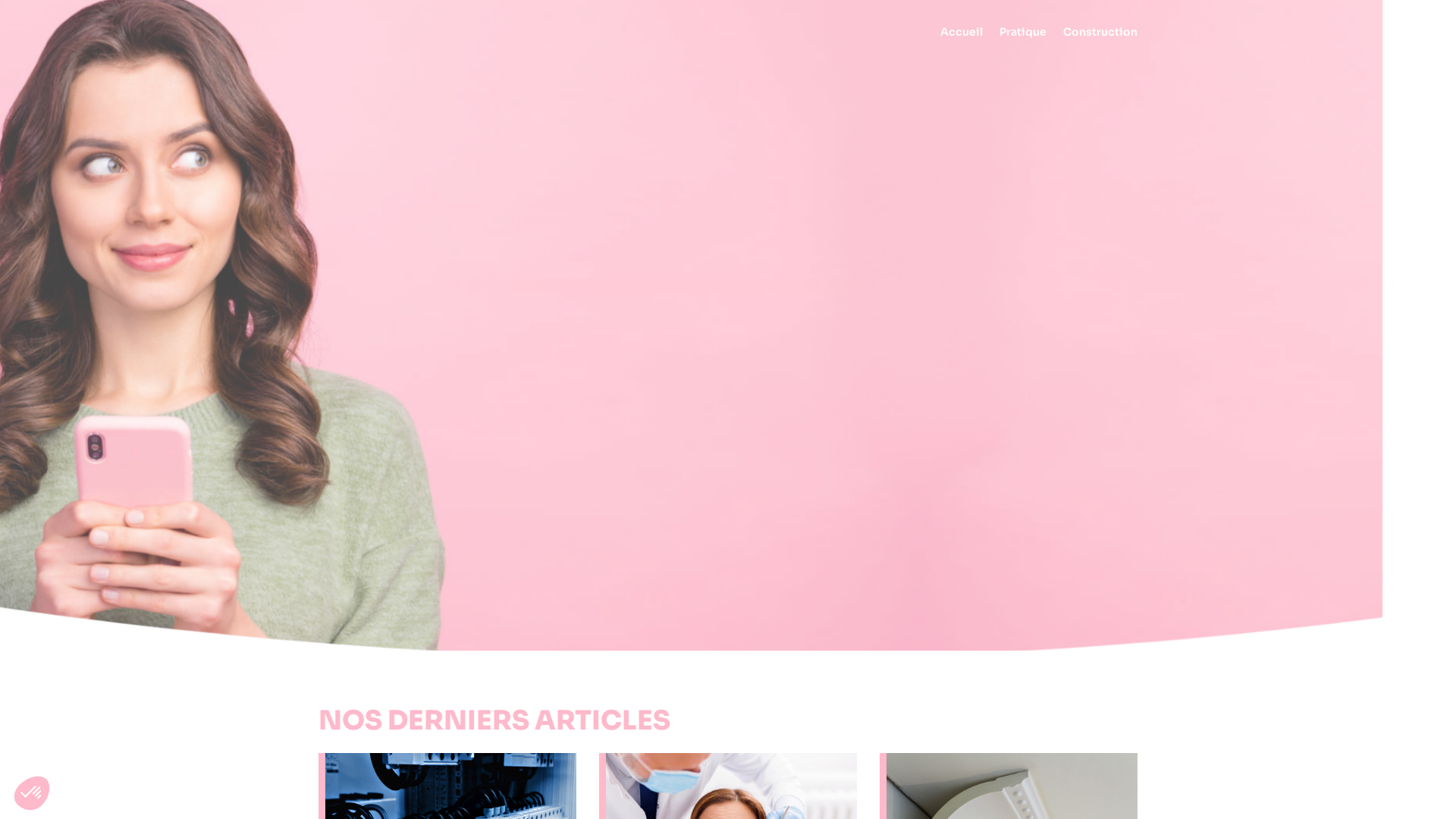 Capture d'écran de MediAnnuaire portail référencement