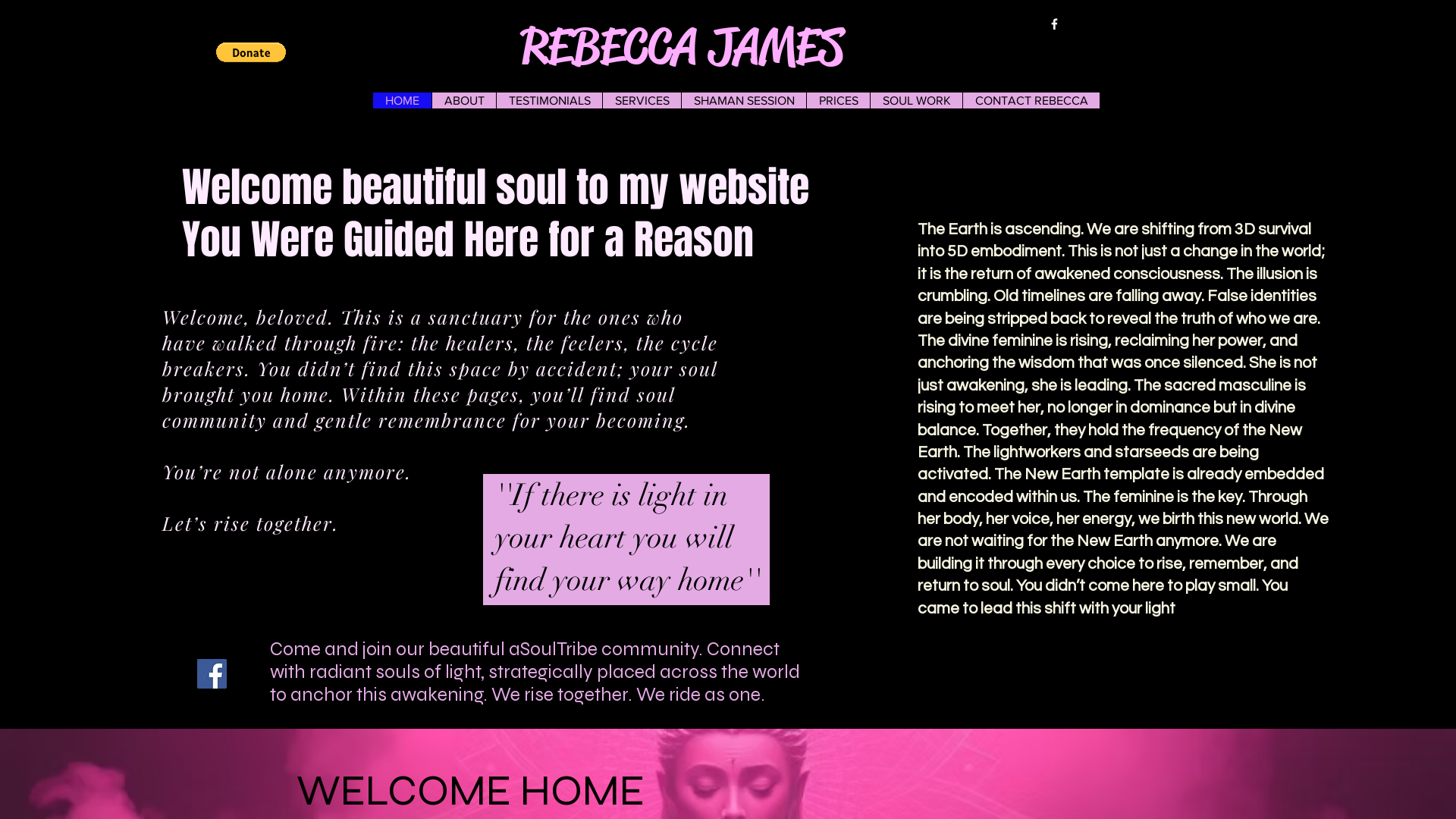 Capture d'écran de Medium Rebecca James