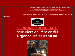 Serrurier Bordeaux Cauderan